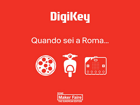 DigiKey brings popular new products to Maker Faire Rome 2024