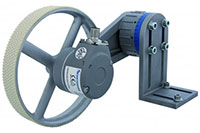 Roll feed and winding web length measurement made easy