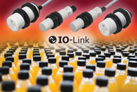 Capacitive proximity sensors with IO-Link
