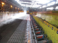 Steel maker improves roller table reliability with AC drives