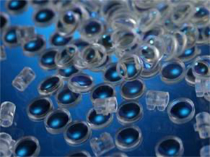 Plastic fast axis collimating lenses