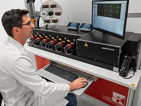 Highly efficient photon counters precisely tested