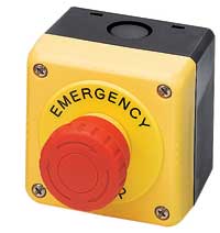 Emergency stop switch 'in a box' solutions