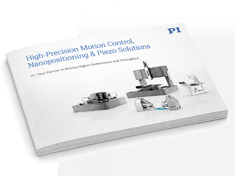 High-precision motion control, nanopositioning automation and piezo solutions