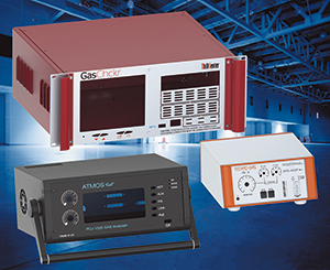 Aluminium enclosures from Metcase for gas analysis electronics applications