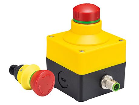 Wieland Electric presents emergency stop buttons with M12 connection