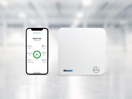 RS announces availability of indoor air-quality monitor from ebm-papst