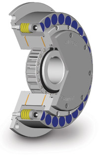 Releasable backstops for high speed shafts