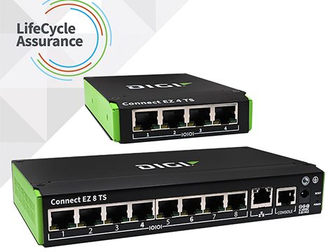Serial device servers enable secure transition to modern IP networks
