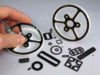 Adhesive preforms are halogen-free