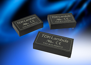 15W and 20W DC-DC converters have 5,000V AC isolation and a wide 4:1 input range