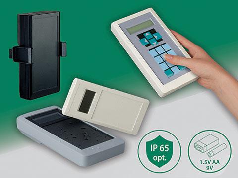 Robust handheld enclosures now in seven versions