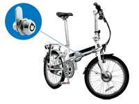 Bike 'to go' secured by micro cam lock system