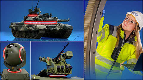 Armoured vehicle event the perfect platform to promote prestige bearings