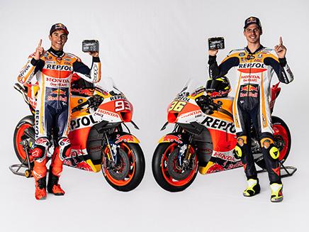 GS Yuasa celebrates 10 years with HRC Repsol Honda Team in MotoGP