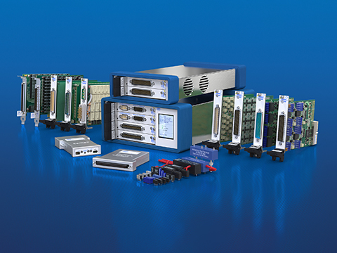 Industry-standard switching and sensor simulation systems