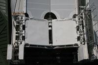 Wimbledon's centre court roof glides safely with energy chains