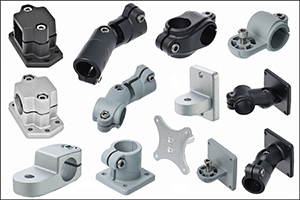 Elesa introduces connecting clamps in technopolymer for tubular frames and mountings