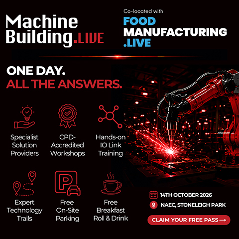 Flagship industrial automation event returns to Stoneleigh Park this October