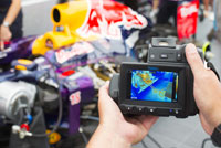 Infiniti Red Bull Racing Team relies on FLIR cameras to gather critical temperature data