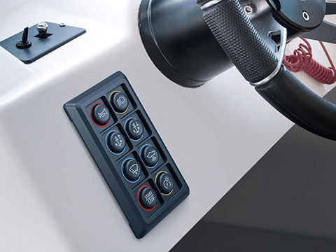 EAO expands Series 09 keypads for recreational marine applications
