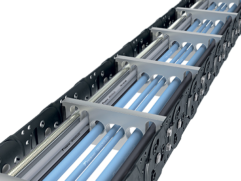 Aluminium hole stay system from KABELSCHLEPP Metool