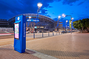 Zytronic chosen for prestigious Sydney outdoor wayfinder project