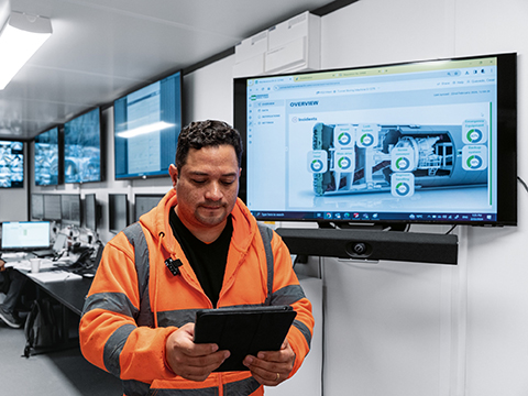 Festo AX Smartenance software improves maintenance on HS2 tunnelling machines