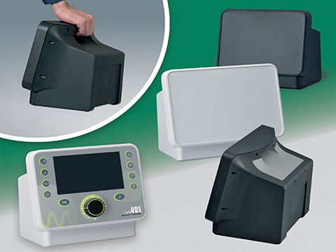 Desktop and portable enclosures for large-format electronics