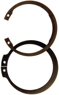 Spring rings and circlips
