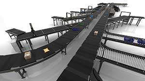 Interroll presents new high-performance crossbelt sorter