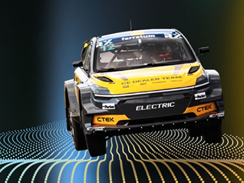 Parker and CE Dealer Team by Volvo CE Forge World Rally X partnership
