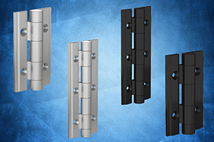 New Pinet aluminium profile hinges from FDB Panel Fittings