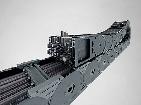 Modular cable carriers provide platform for modern machine solutions