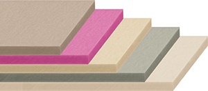 Freedom of design with stock material
