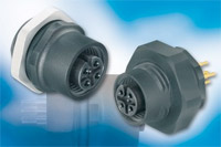 Plastic bodied M12 socket offers a low cost alternative