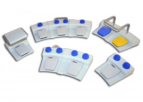 Multipedal footswitch for industrial and medical switching tasks