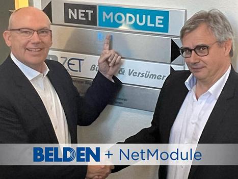 Belden acquires wireless infrastructure specialist NetModule