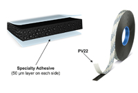Double-sided tapes from add low temperature capability to manufacturing processes