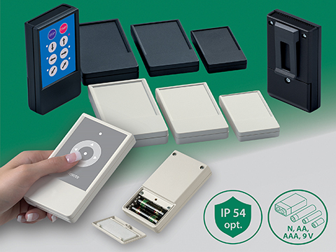 Wide choice of battery options for handheld DATEC-POCKET-BOX