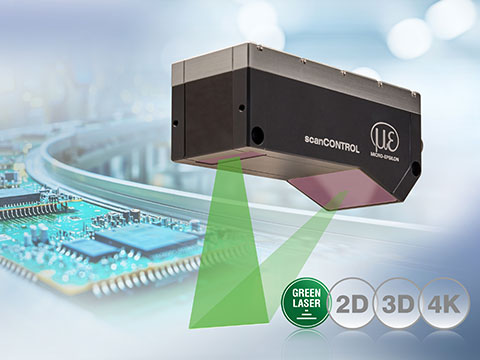 Micro-Epsilon launches next-generation 4K laser scanners with breakthrough Green Laser Technology