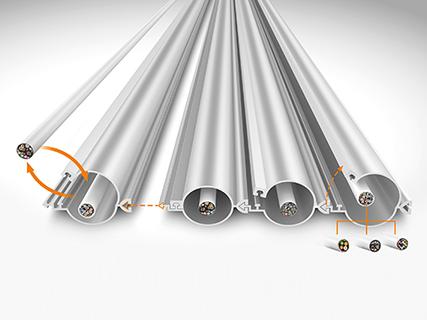 Cleanroom cables with the e-skin flat energy chain