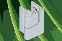 Stainless lift-off hinge is designed for use on larger cabinet doors