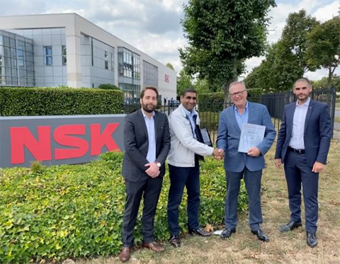 Double accolade for NSK at Toyota supplier awards