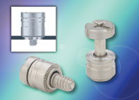 Self clinching captive panel screws