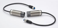 Contactless connectors for industrial machinery