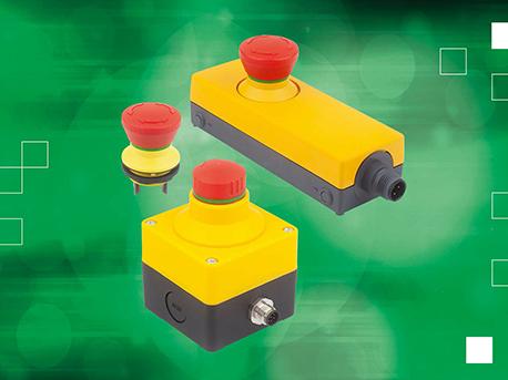 Norelem introduces emergency stop buttons and position switches