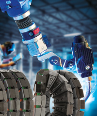 Igus adds two new sizes to twisterband range for compact installation spaces