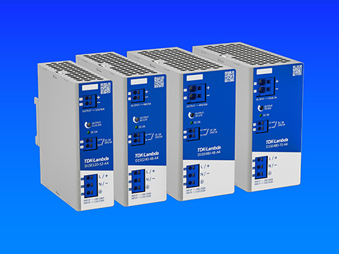 Cost-effective series of DIN-rail mount power supplies