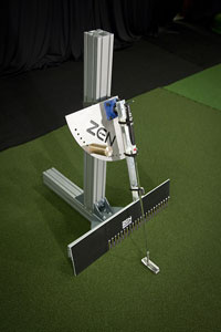 Golf putting robot uses MiniTec's Profile System